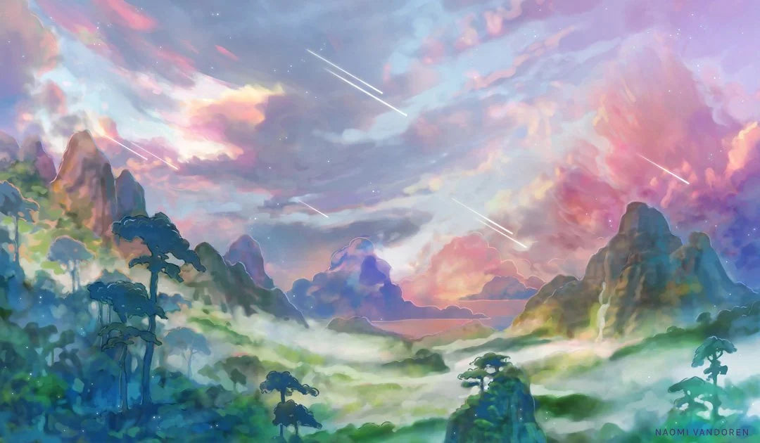 Elements Series: Earth Kingdom - Desk & Gaming Playmat