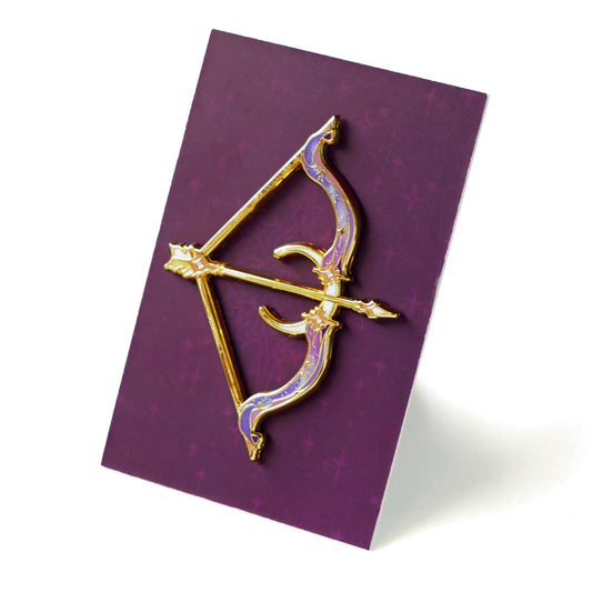 Celestial Armory - Lunar Bow - Enamel Pin