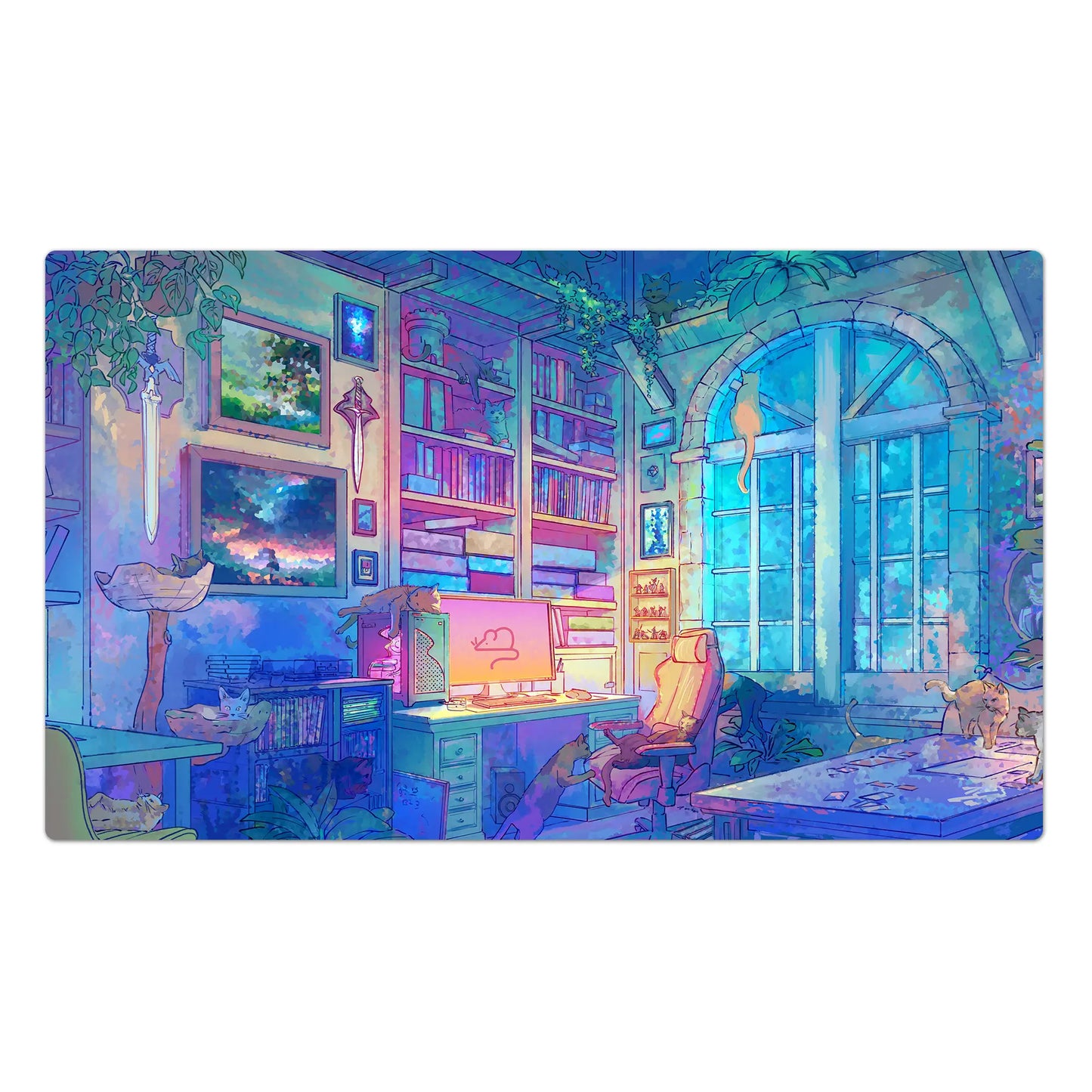 Gamers Nook - Desk & Gaming Playmat
