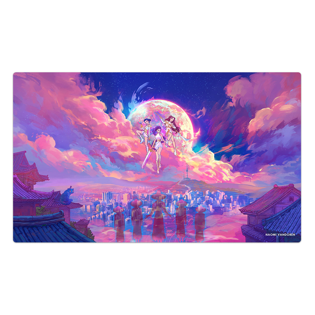 Demon Hunters - Desk & Gaming Playmat