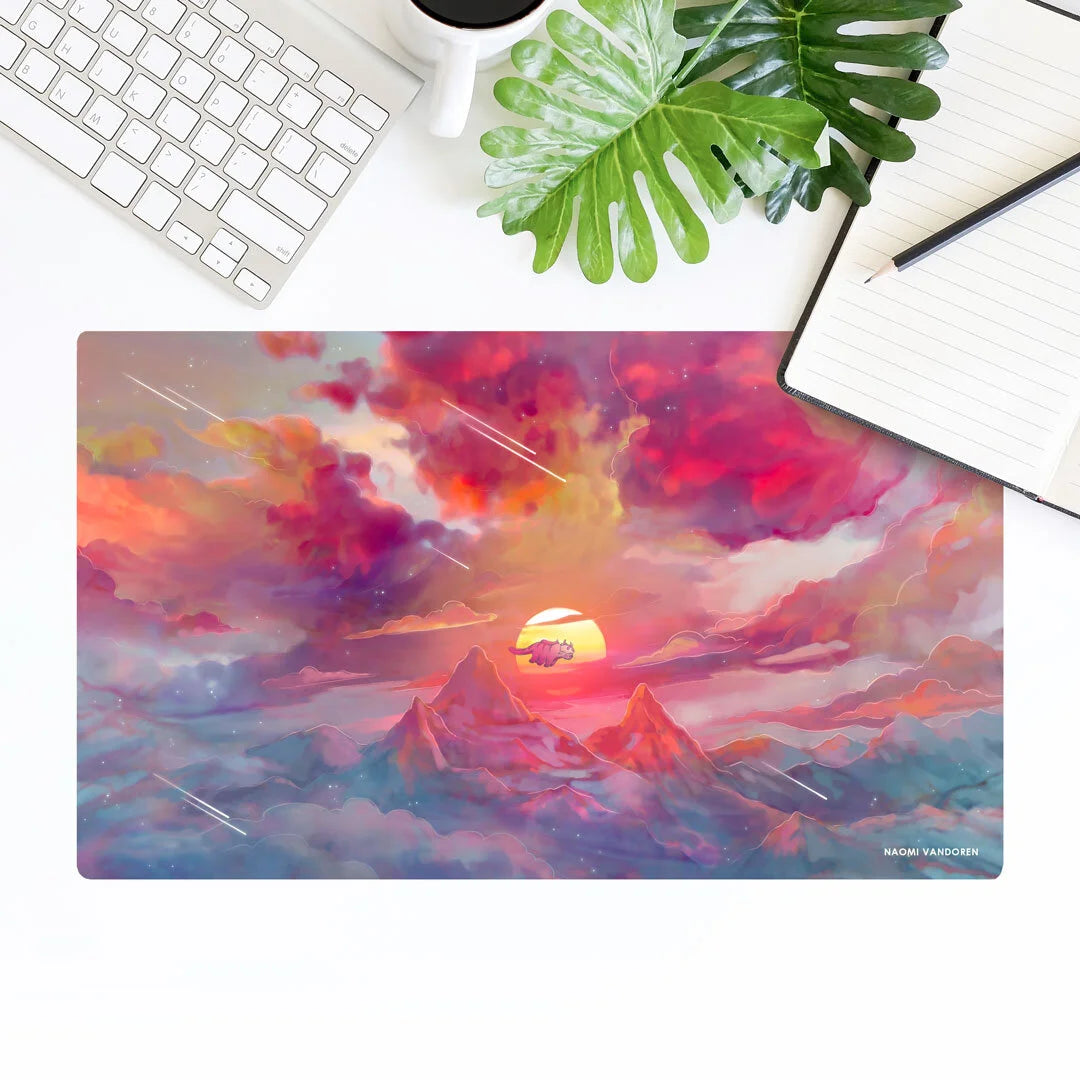Elements Series: Fire Kingdom - Desk & Gaming Playmat