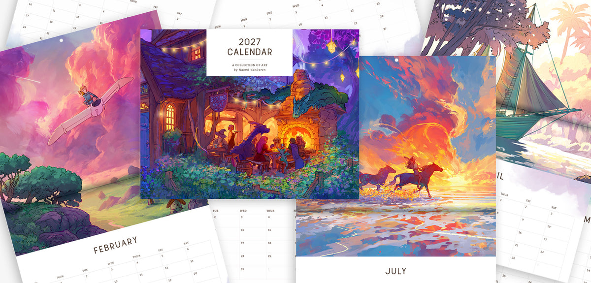 2027 Wall Calendar Pre-Order