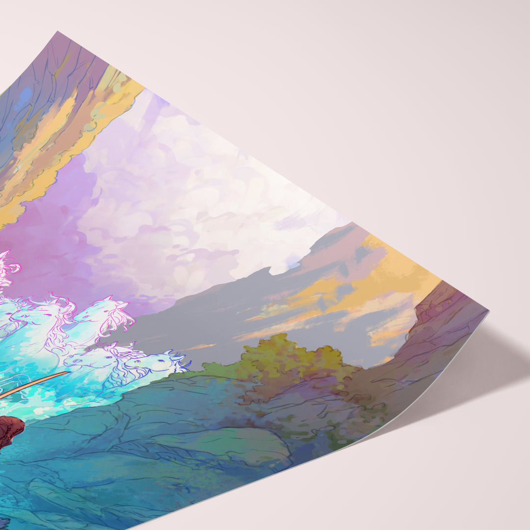 Flight to the Ford - Art Print