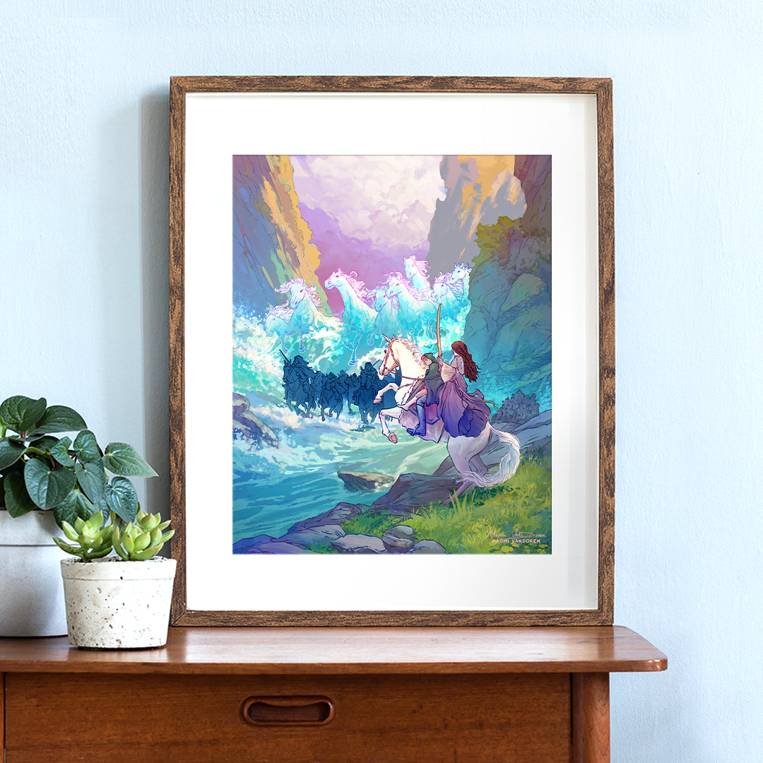 Flight to the Ford - Art Print