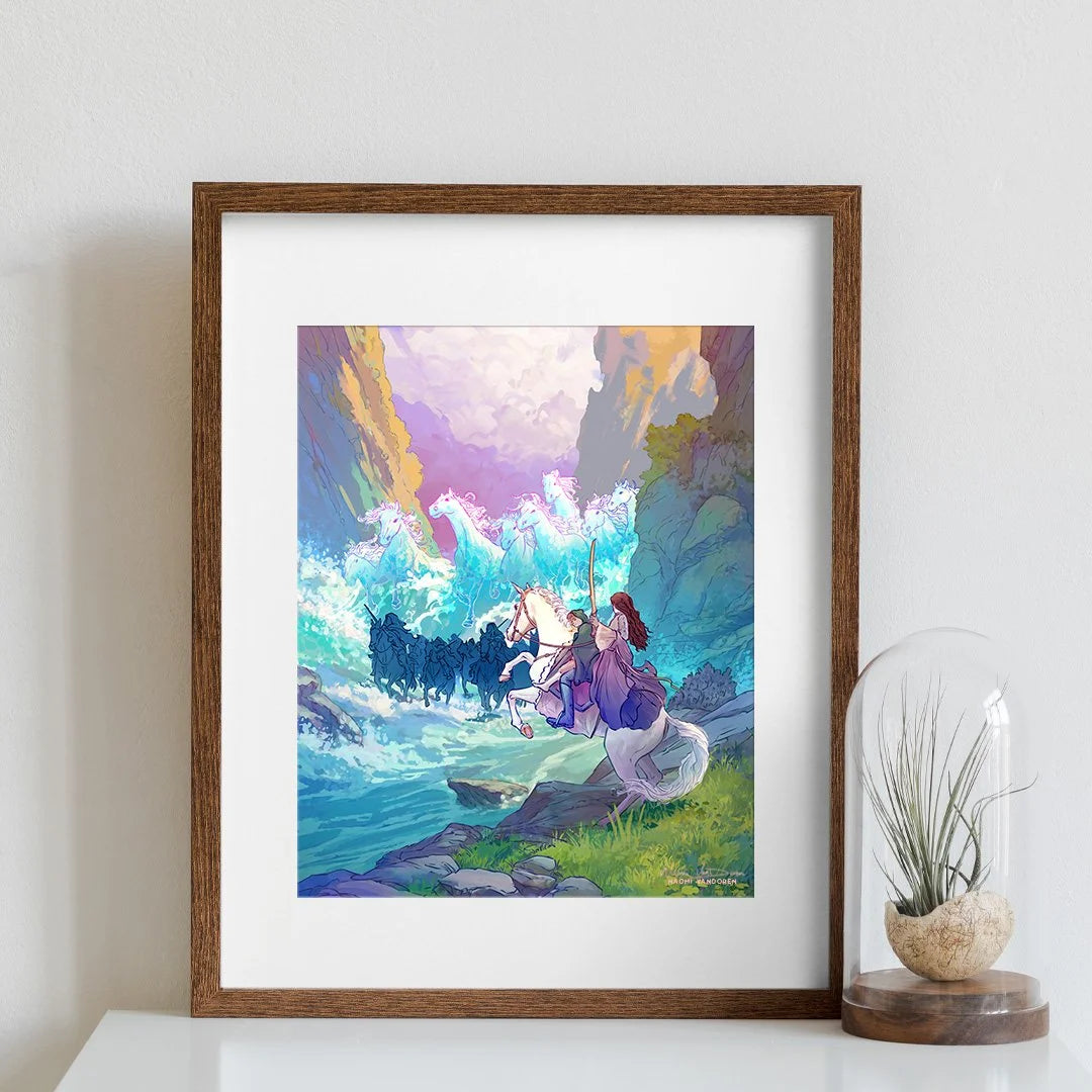 Flight to the Ford - Art Print