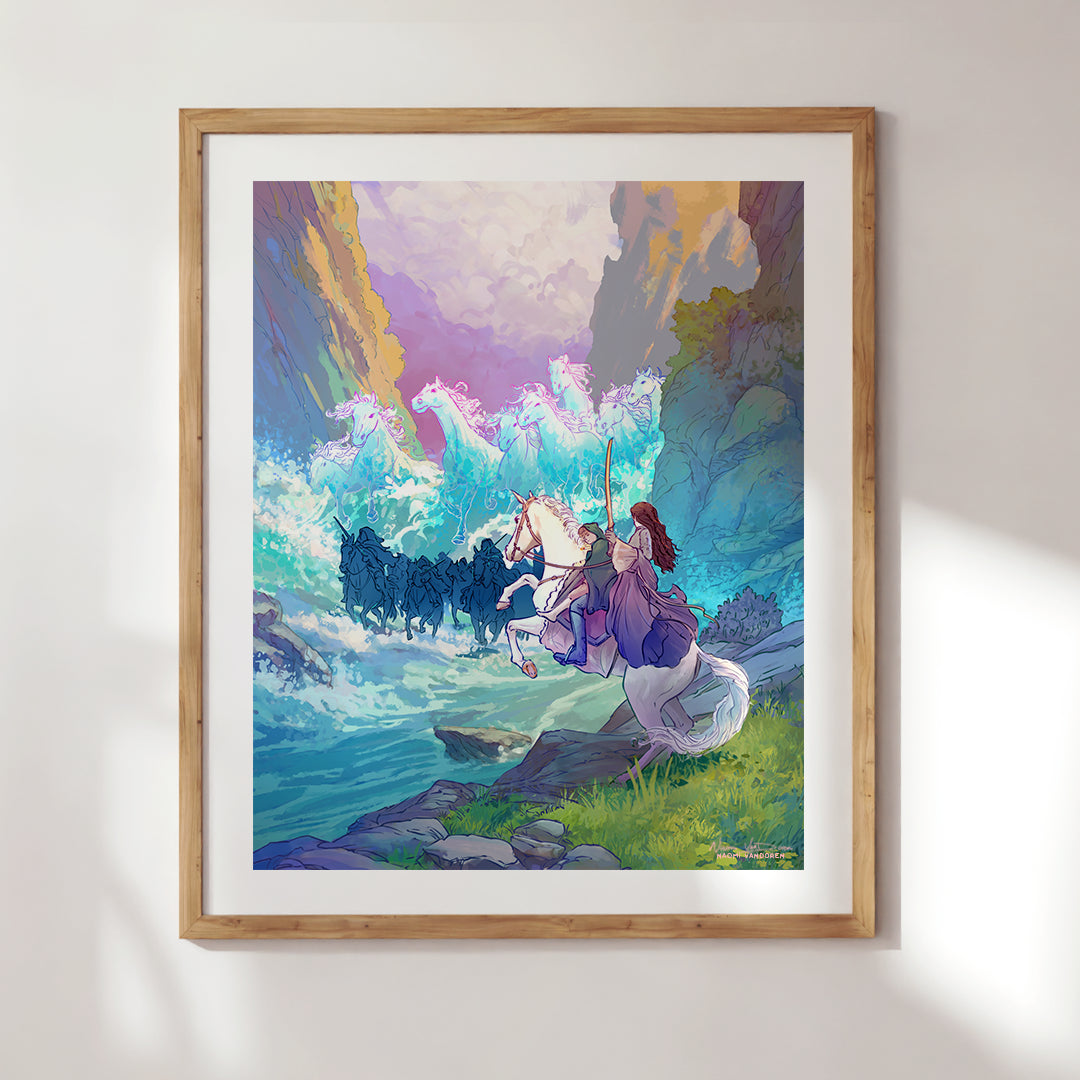 Flight to the Ford - Art Print