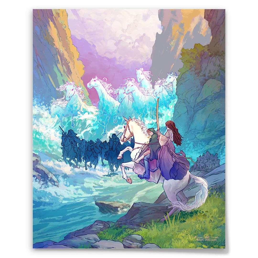 Flight to the Ford - Art Print