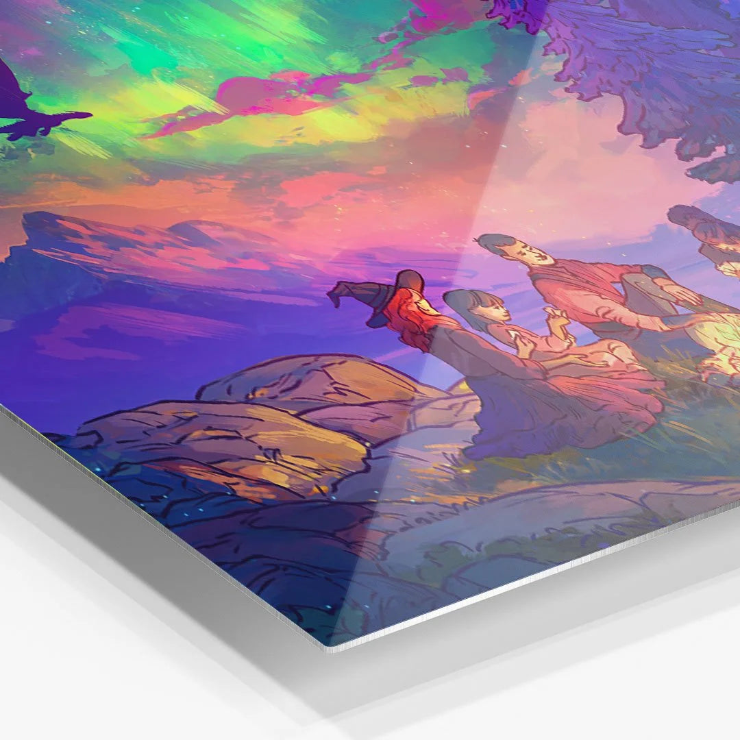 Aurora Dragon - Art Print