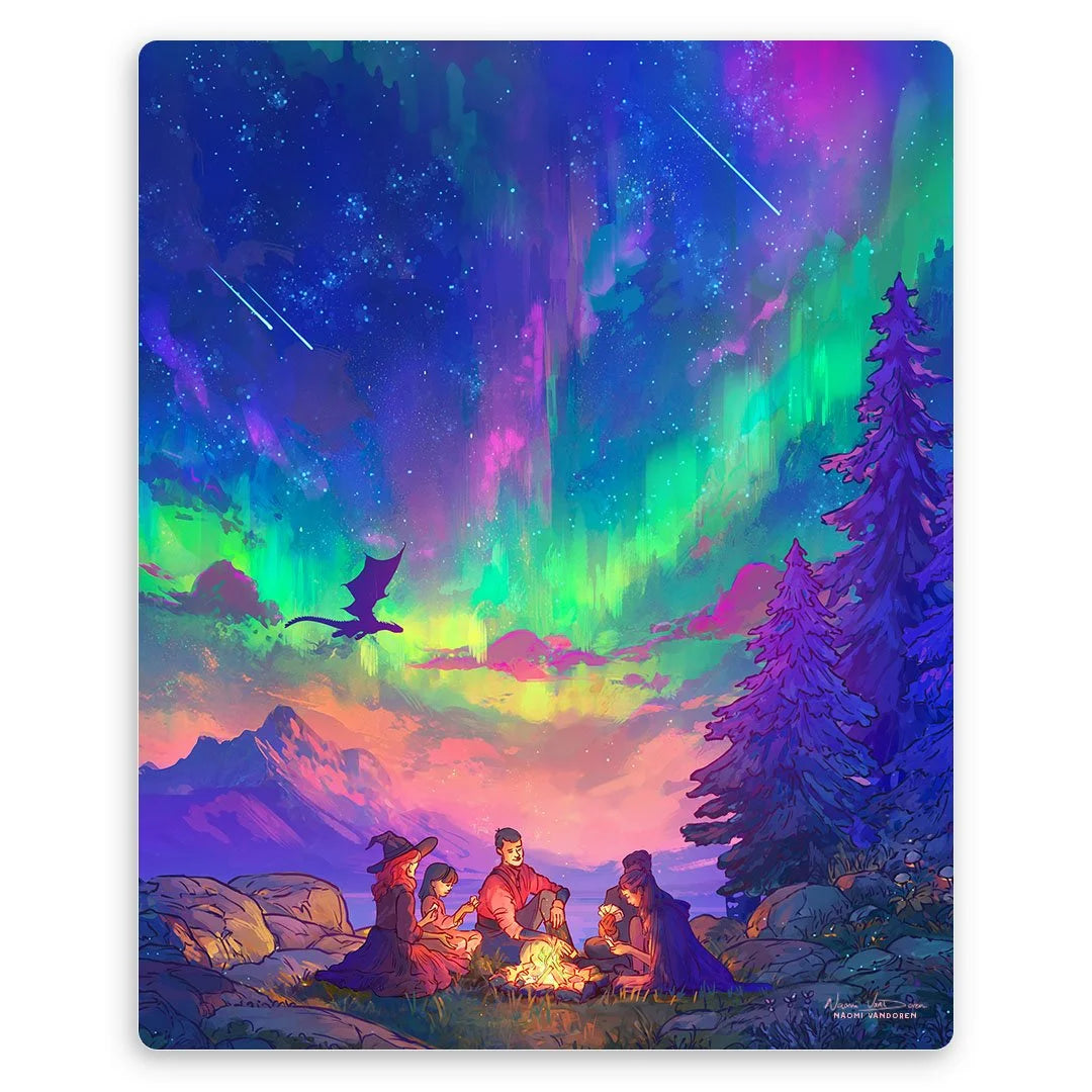 Aurora Dragon - Art Print