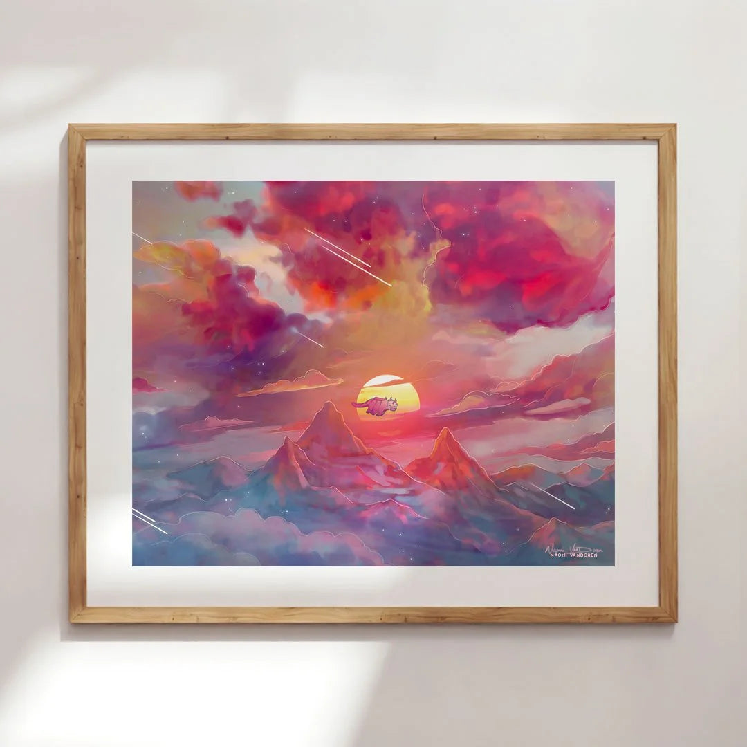 Elements Series: Fire Kingdom - Art Print
