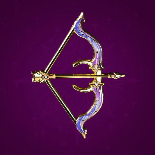 Celestial Armory - Lunar Bow - Enamel Pin