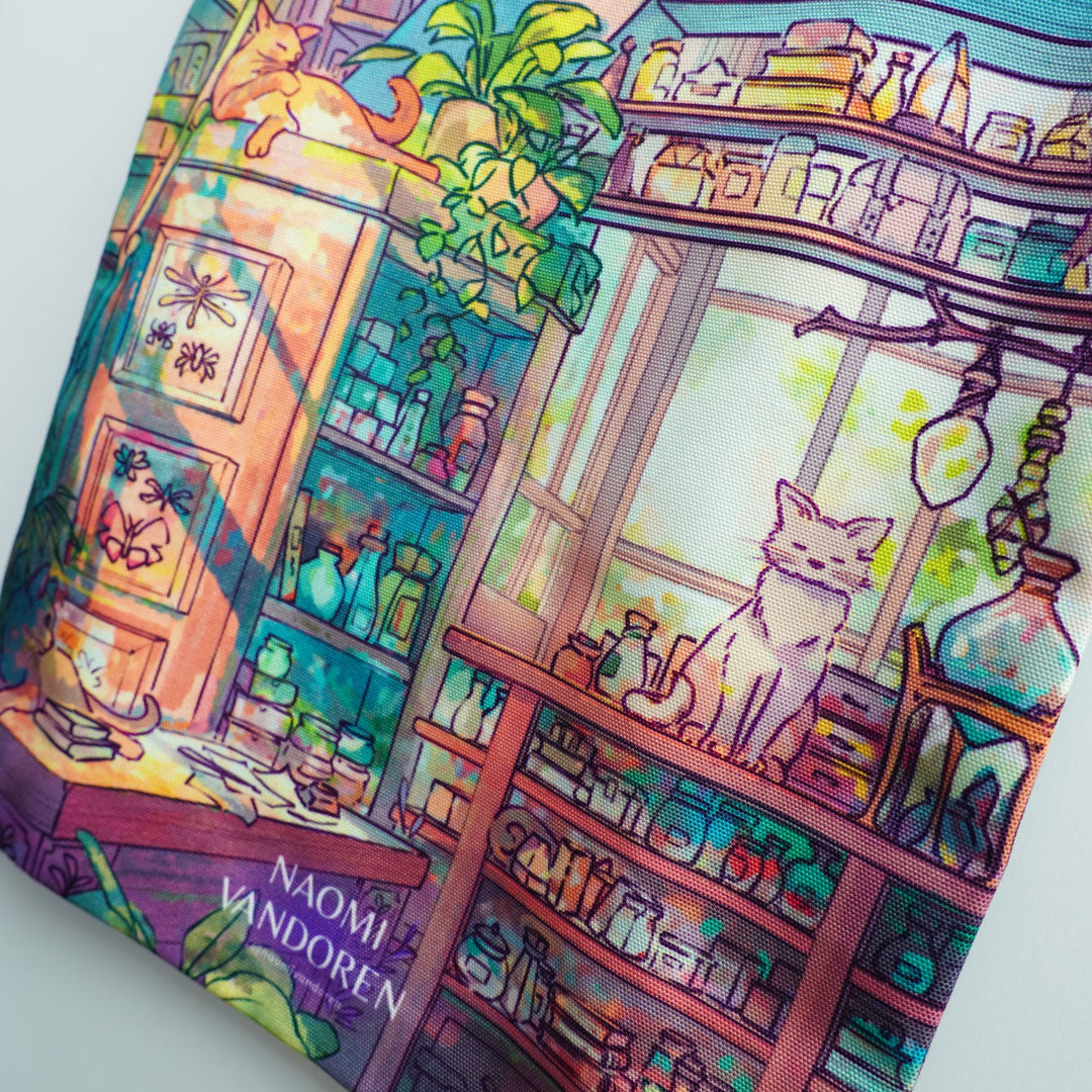 Cat Shop Apothecary - Tote Bag
