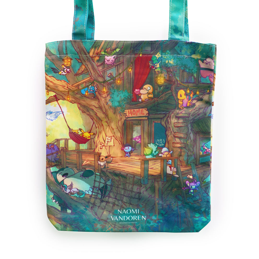 Creature Collecting Treehouse - Tote Bag