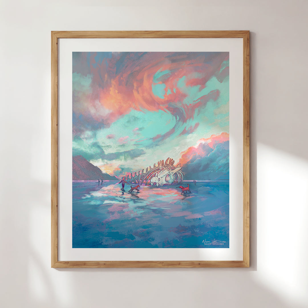 Dragon Beach - Art Print