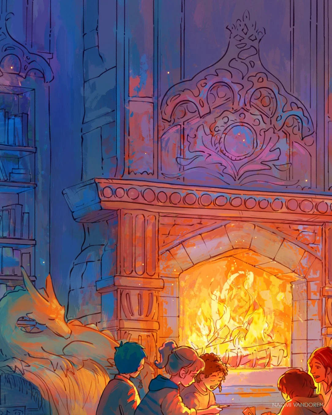 Game Night - Open Edition Art Print [Gen Con 2024]