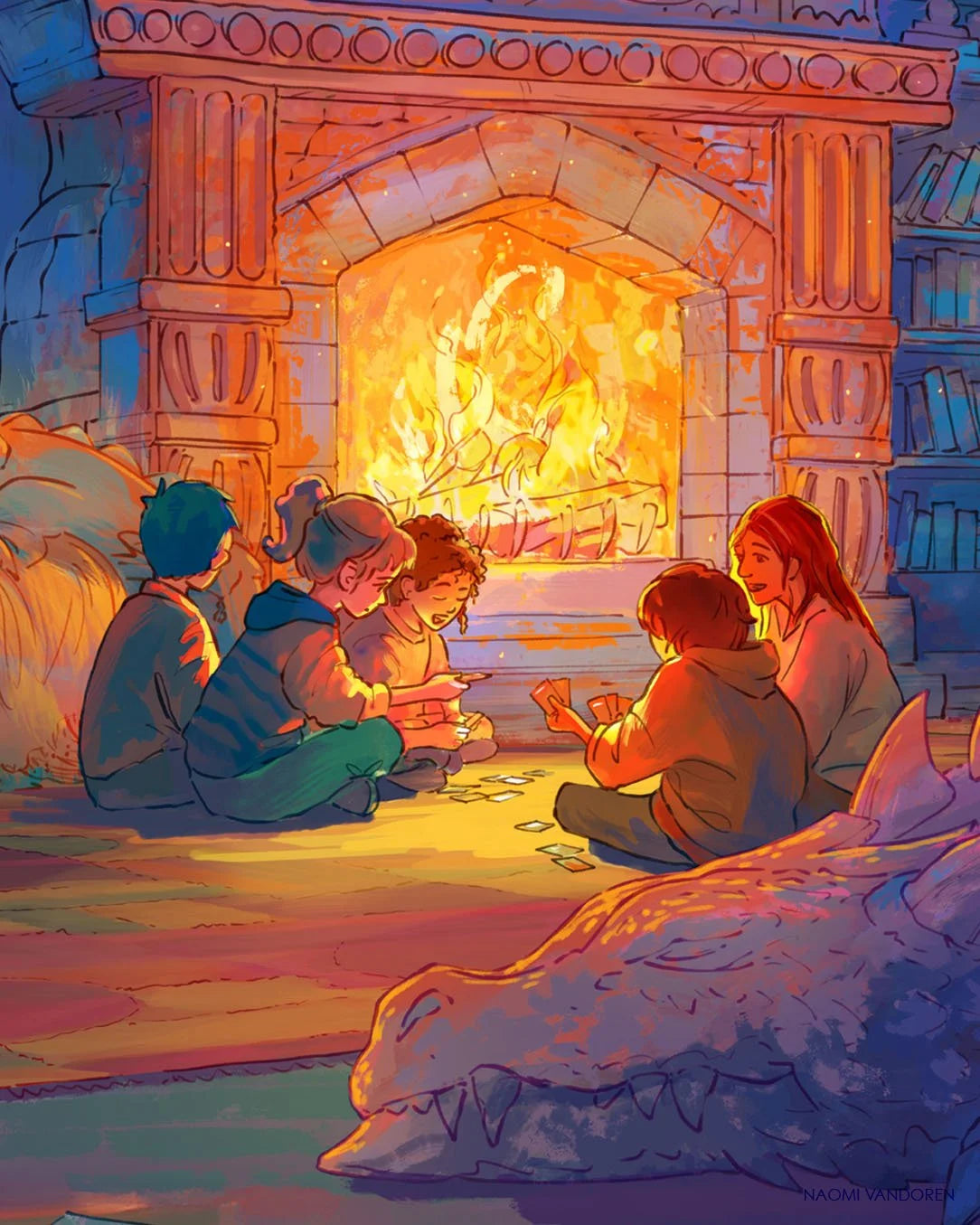 Game Night - Open Edition Art Print [Gen Con 2024]