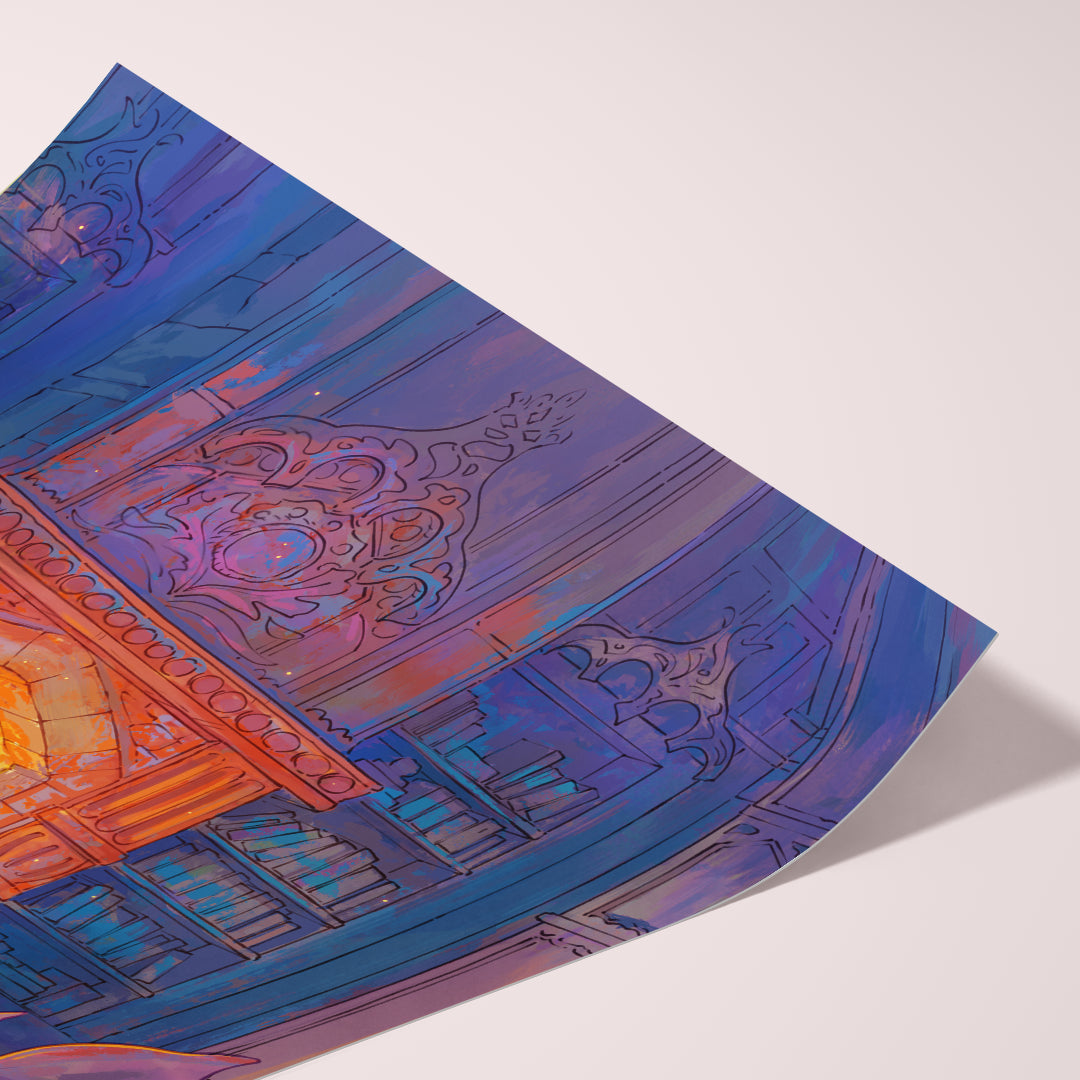 Game Night - Open Edition Art Print [Gen Con 2024]