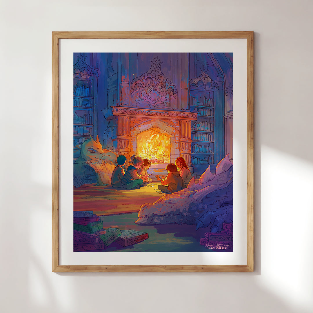Game Night - Open Edition Art Print [Gen Con 2024]