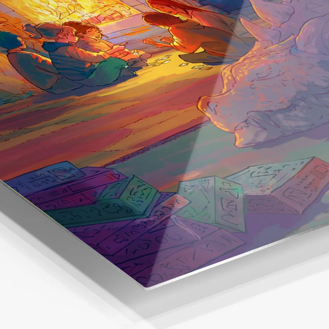 Game Night - Open Edition Art Print [Gen Con 2024]