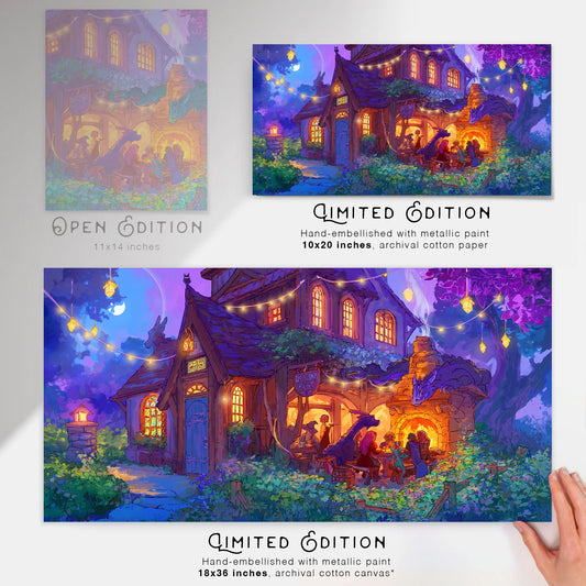 Dragon's Rest Art Print