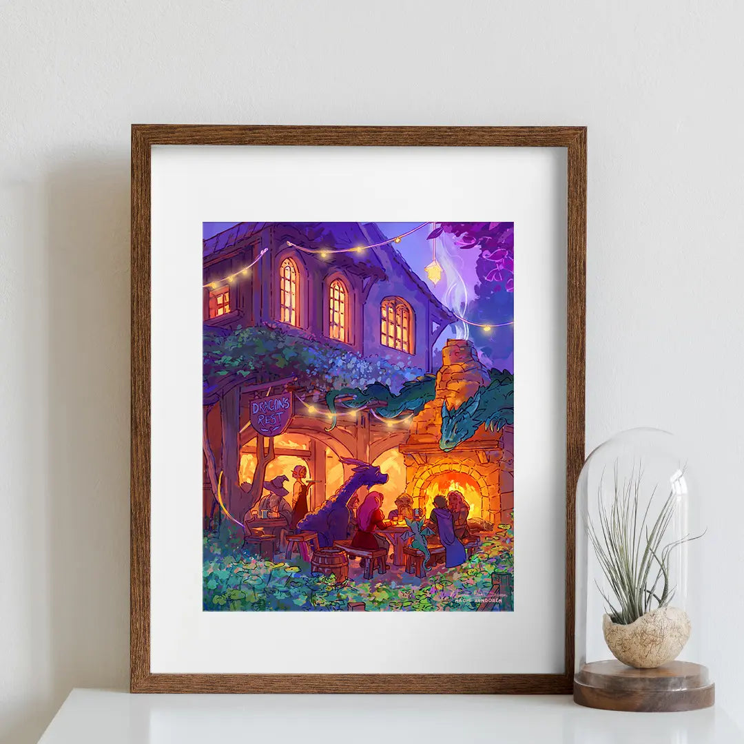 Dragons Rest - Art Print (Limited Edition & Open Edition)