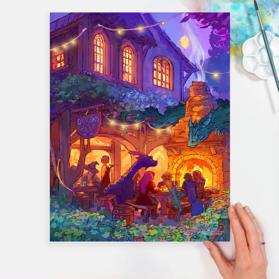 Dragons Rest - Art Print (Limited Edition & Open Edition)