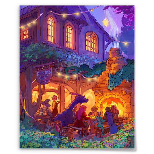 Dragons Rest - Art Print (Open Edition)