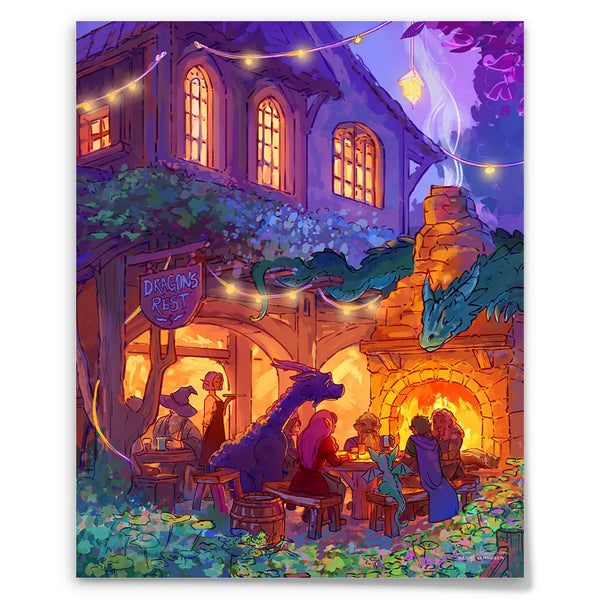 Dragons Rest - Art Print (Open Edition)