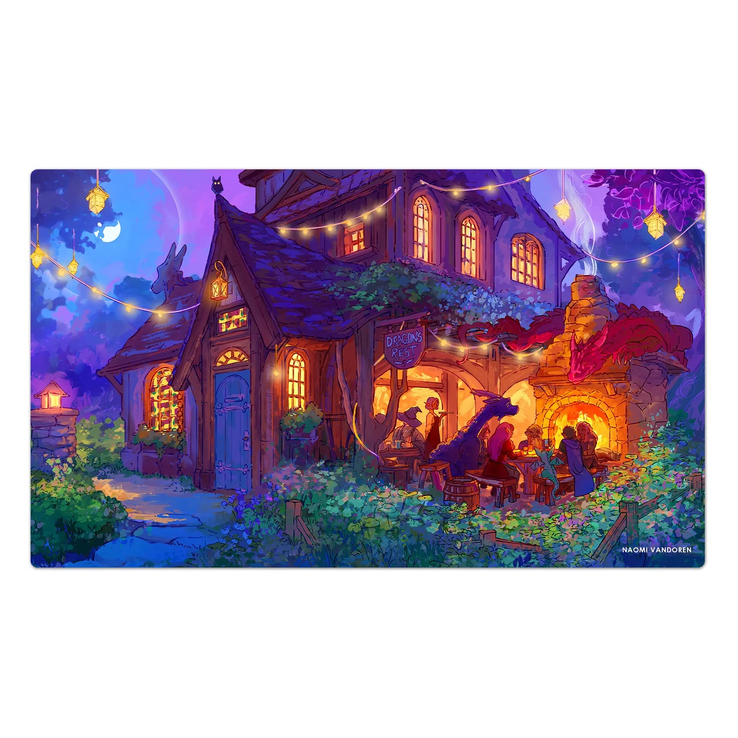 Dragons Rest - Desk & Gaming Playmat