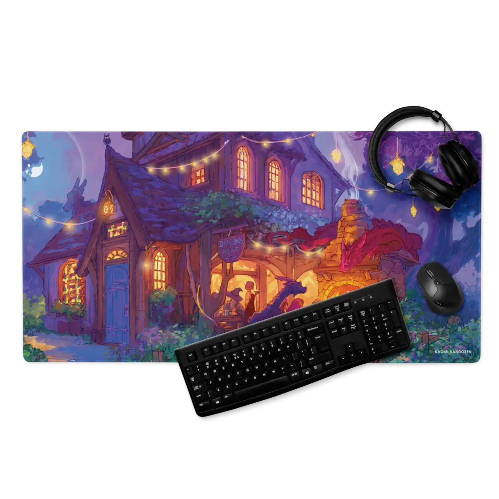 Dragons Rest - Desk & Gaming Playmat