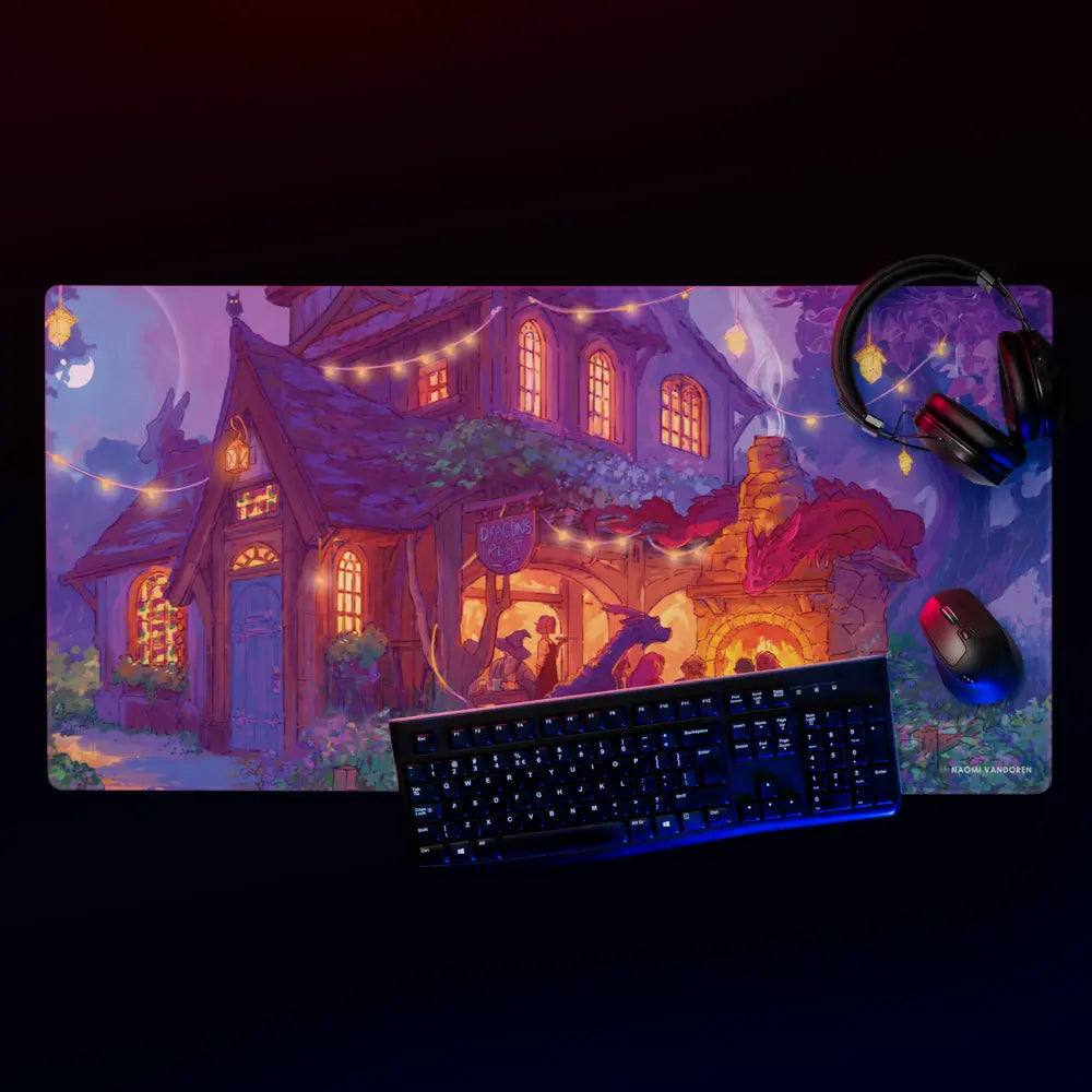 Dragons Rest - Desk & Gaming Playmat