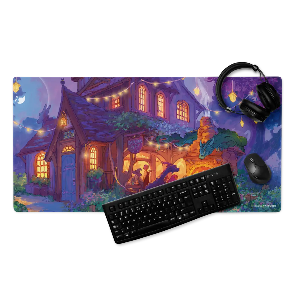Dragons Rest - Desk & Gaming Playmat