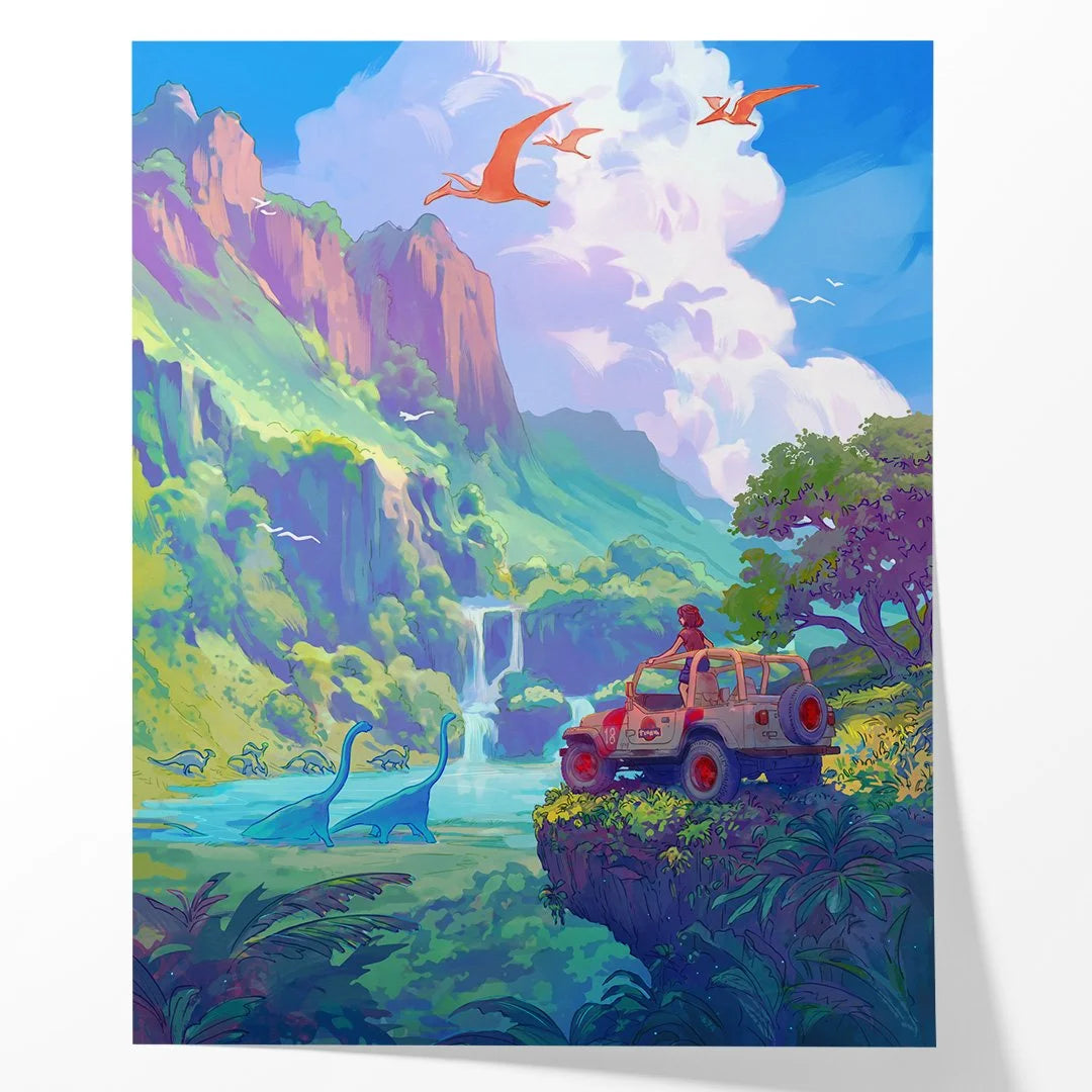 Echoes of a Lost World - Art Print