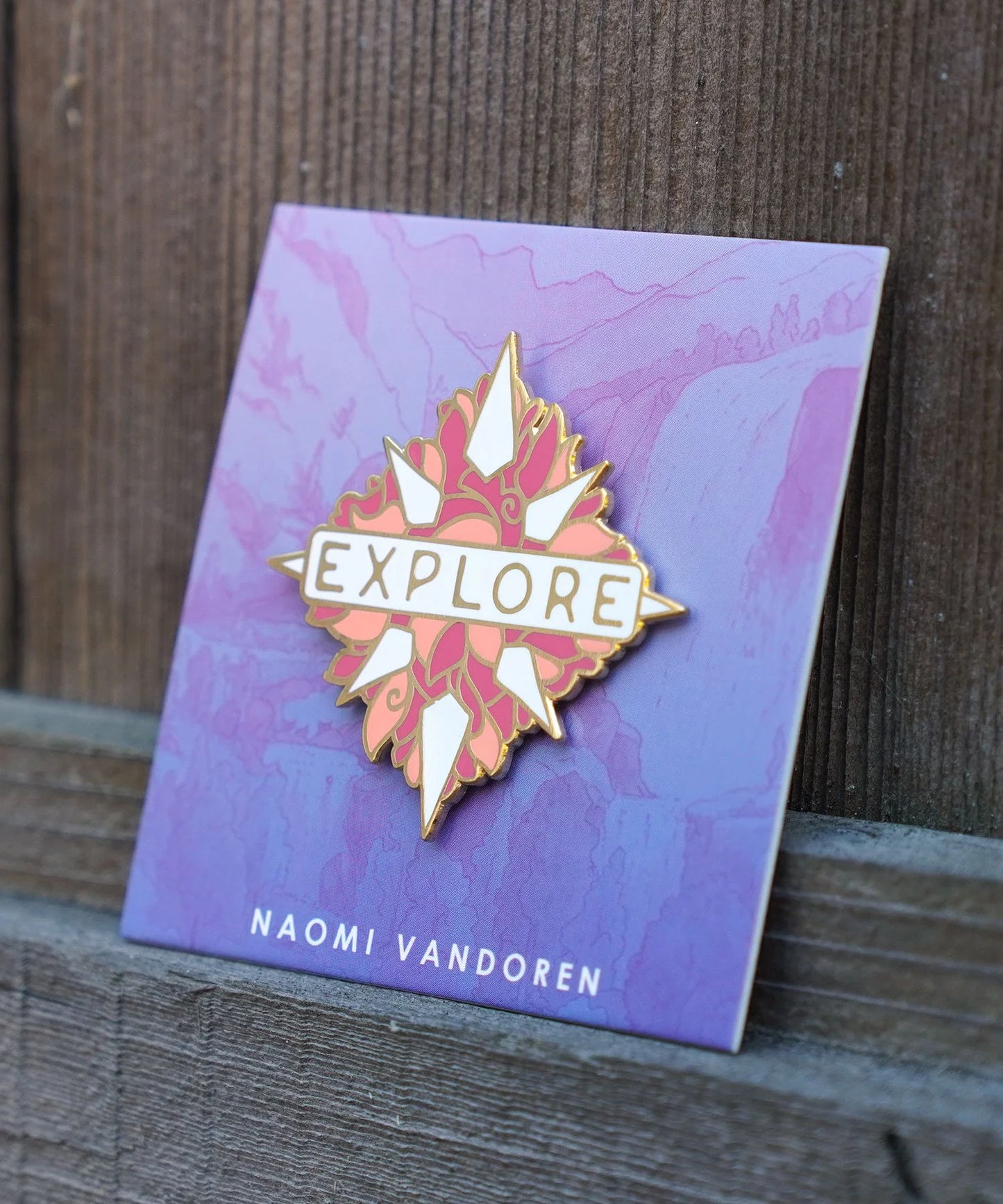 Explore - Enamel Pin