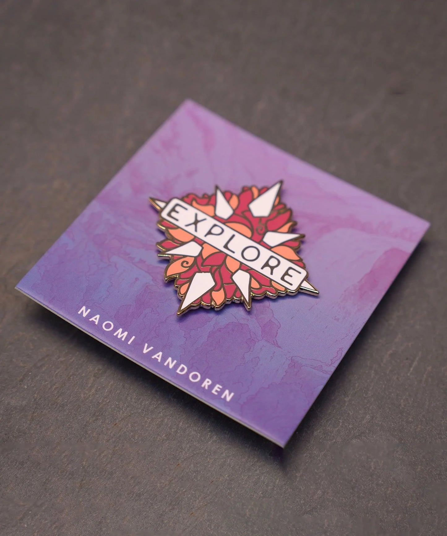 Explore - Enamel Pin