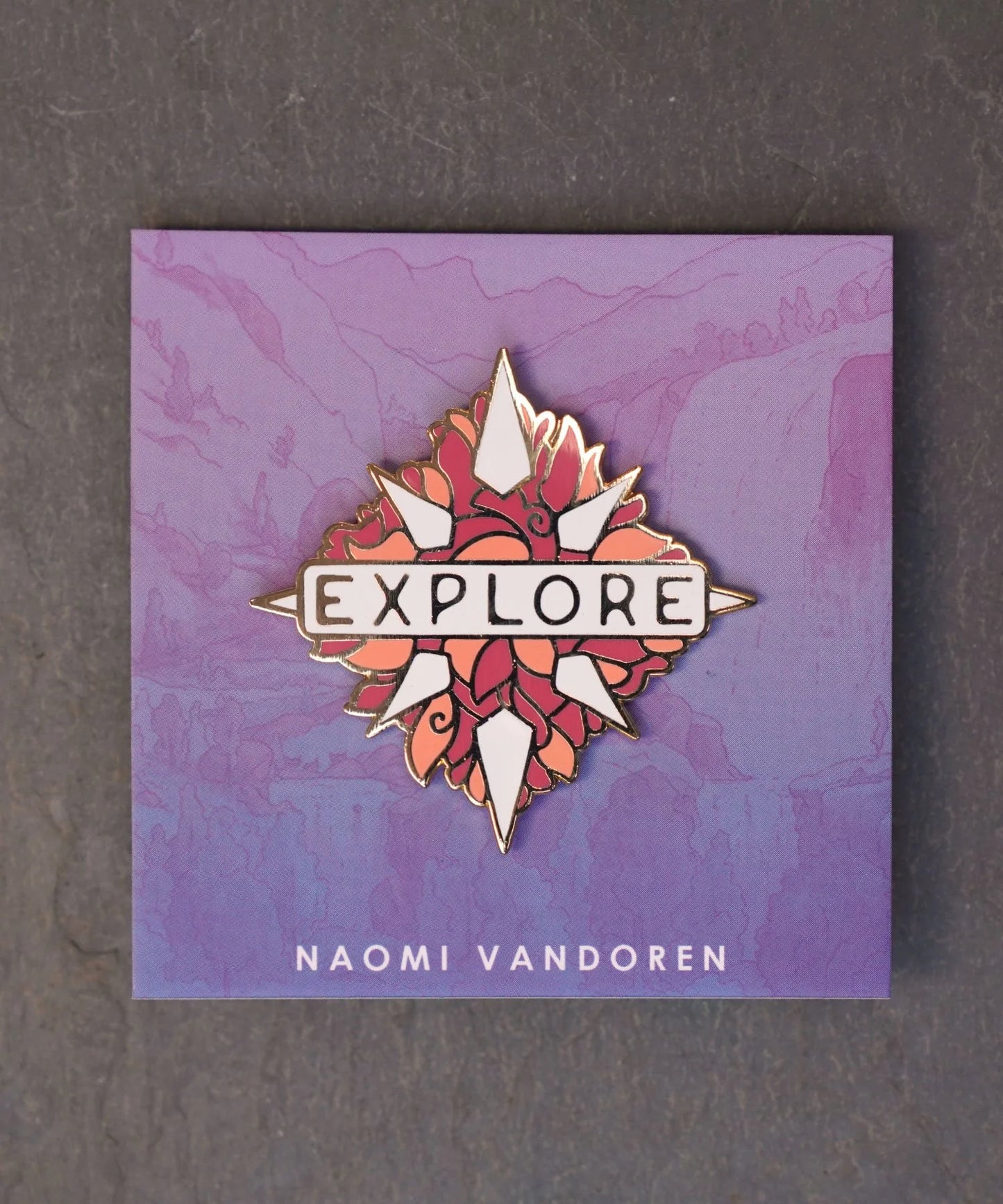 Explore - Enamel Pin