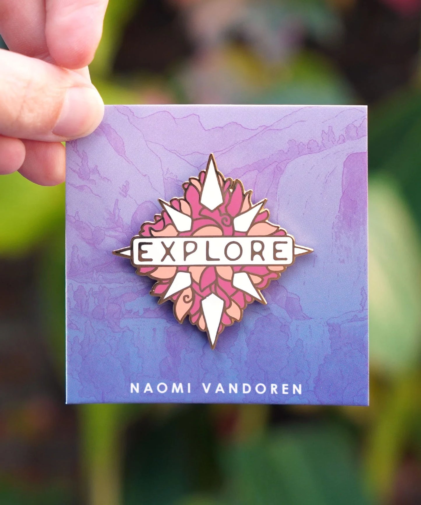 Explore - Enamel Pin