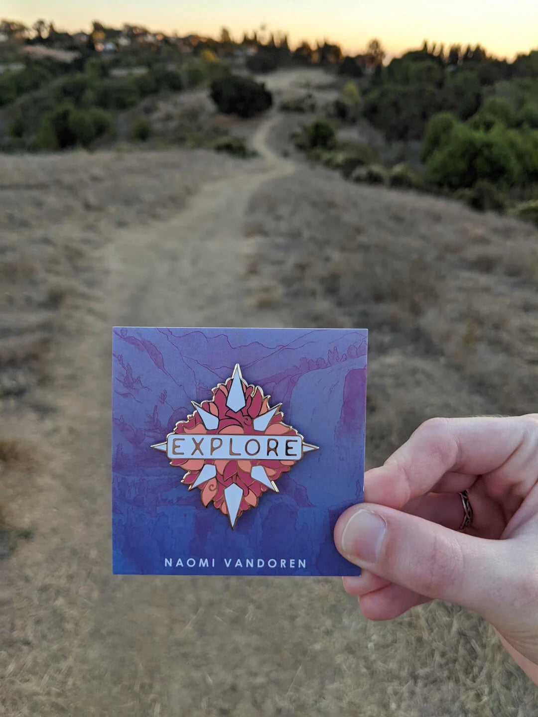 Explore - Enamel Pin