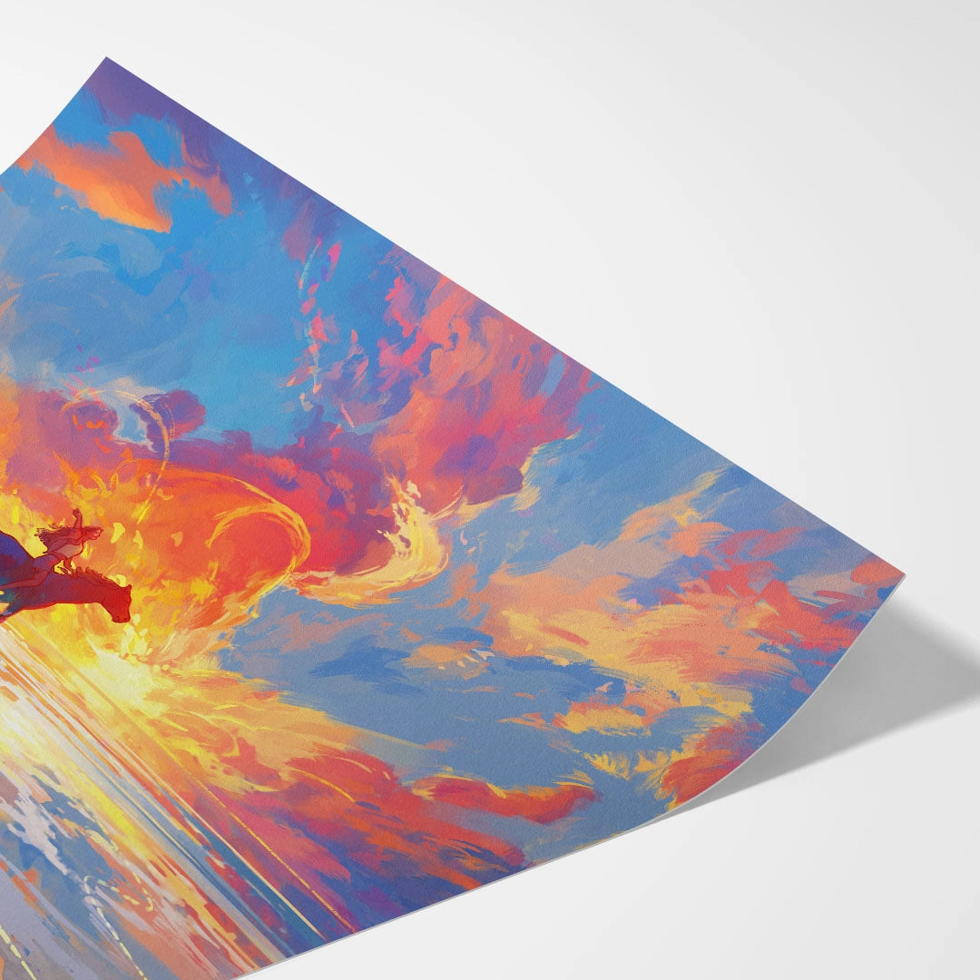 Fire Horse - Art Print