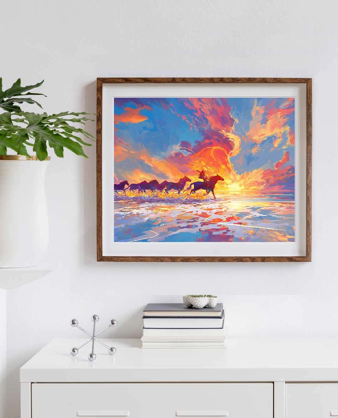 Fire Horse - Art Print