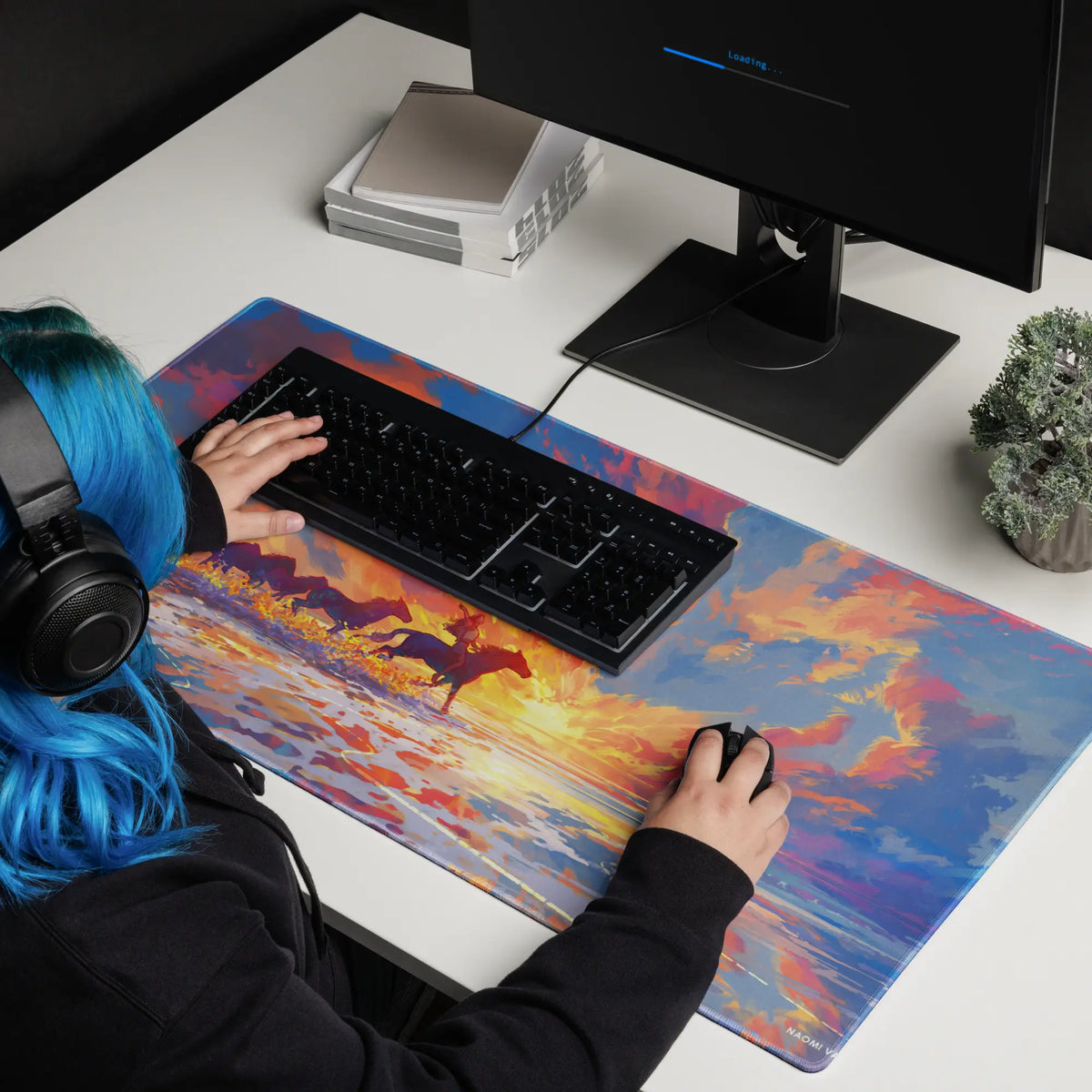 Fire Horse - Desk & Gaming Playmat