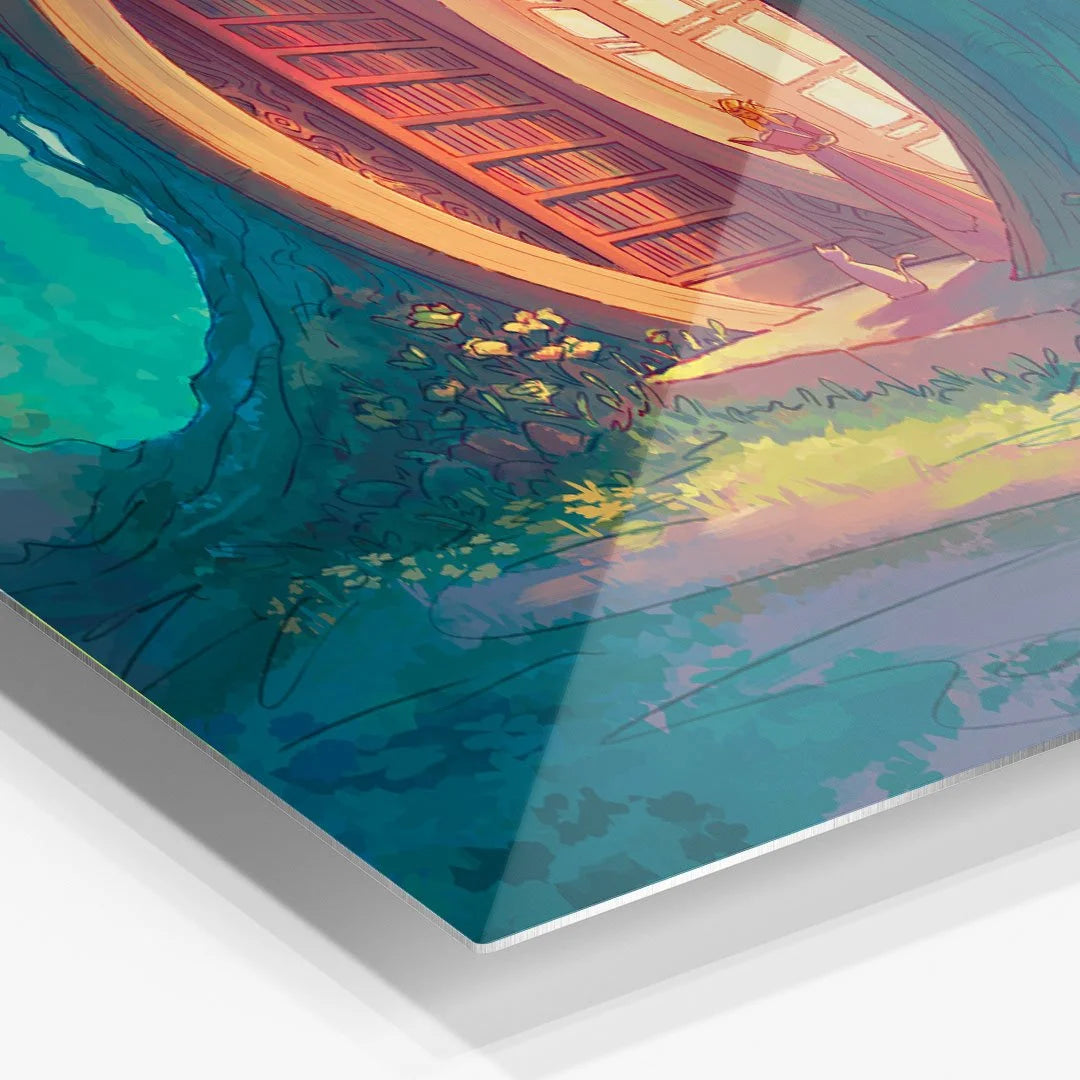 Forest Library - Art Print