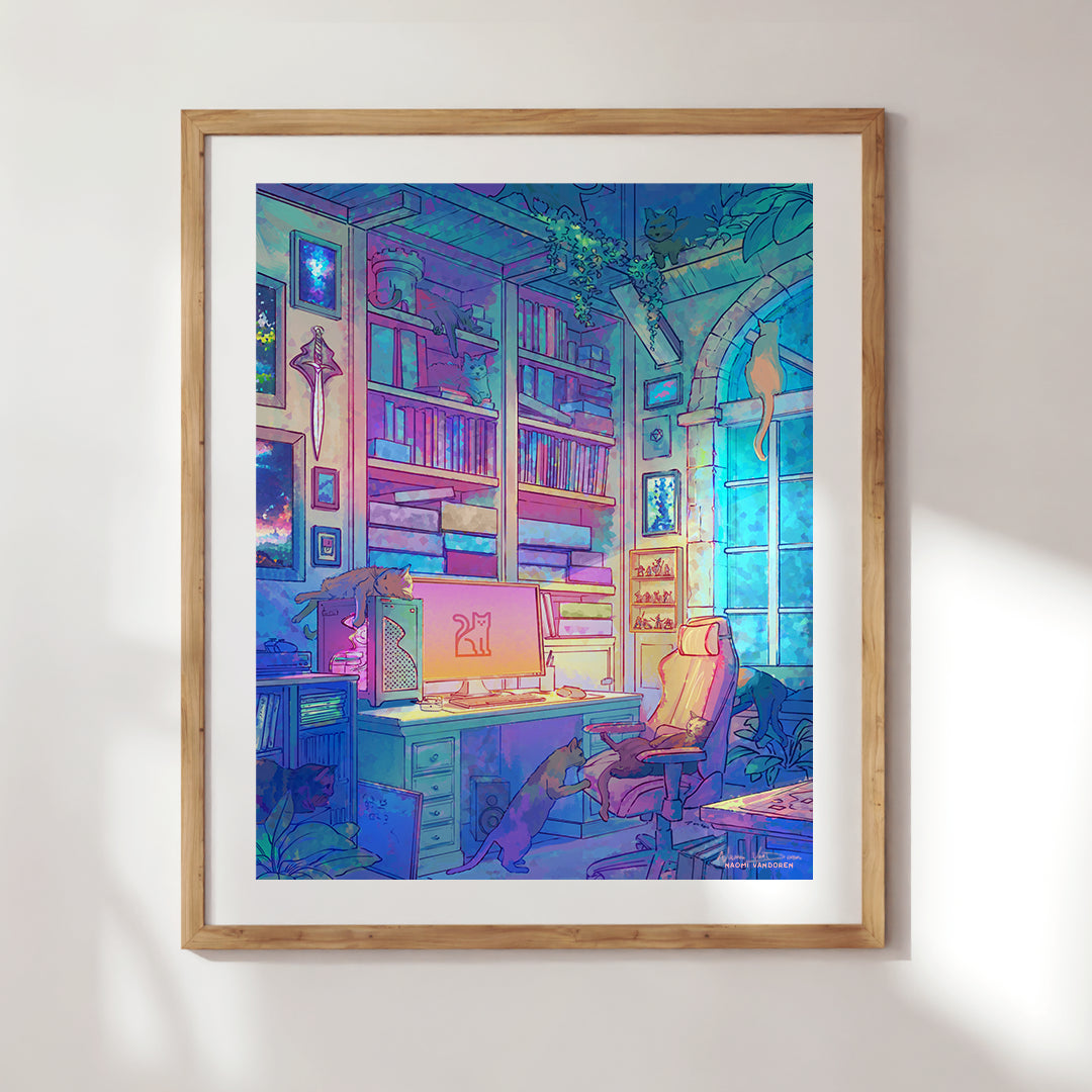 Gamer's Nook - Art Print