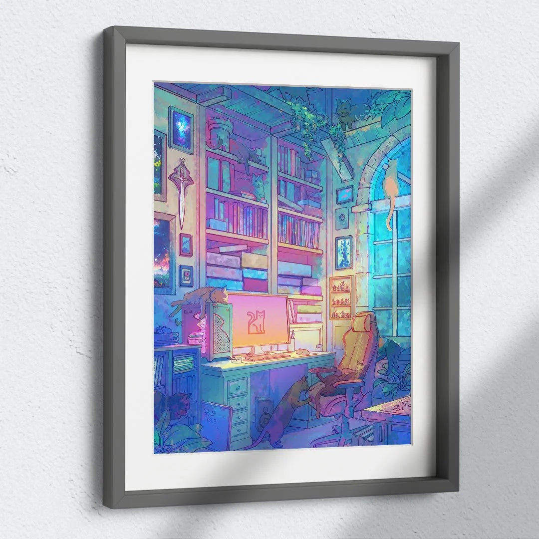 Gamer's Nook - Art Print