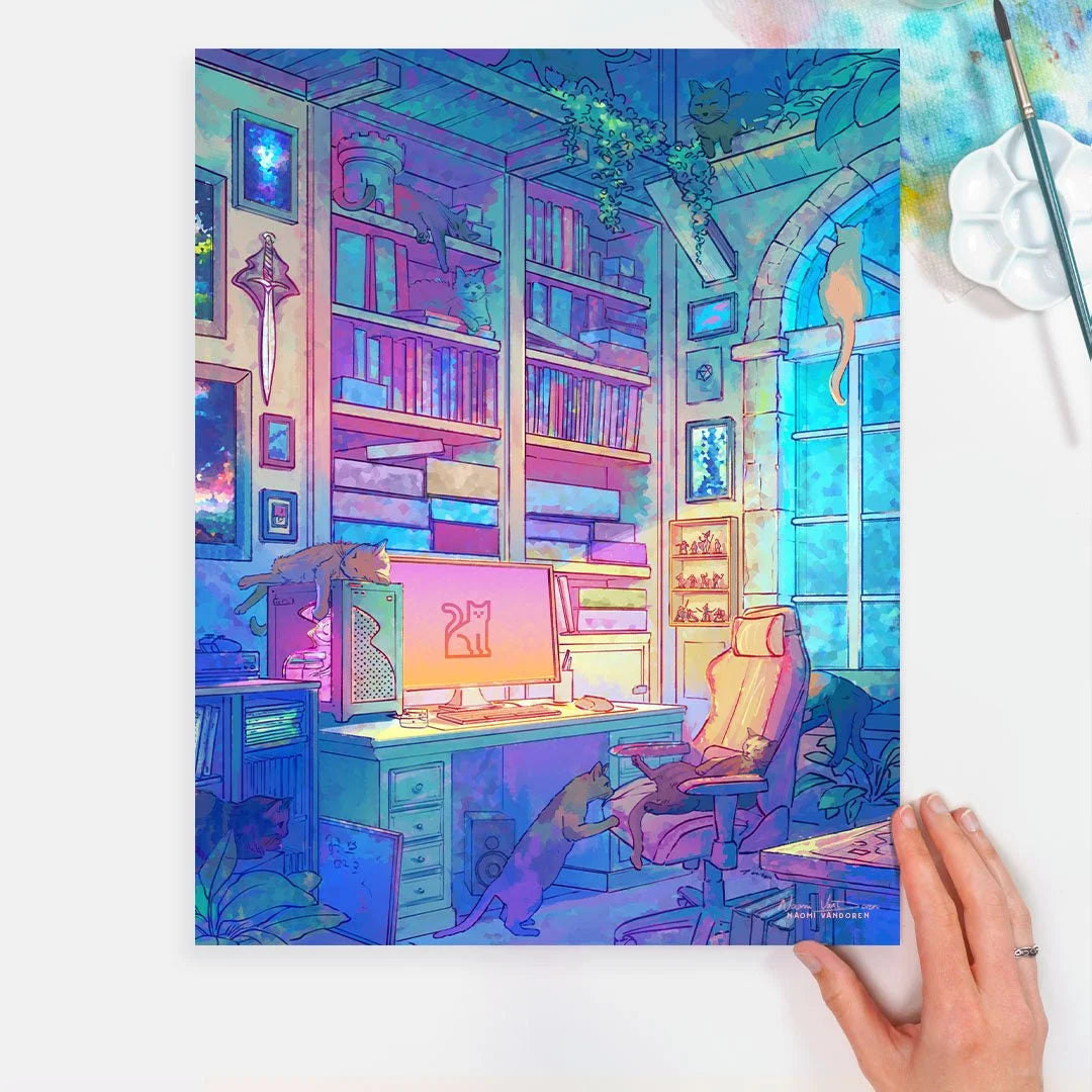 Gamer's Nook - Art Print