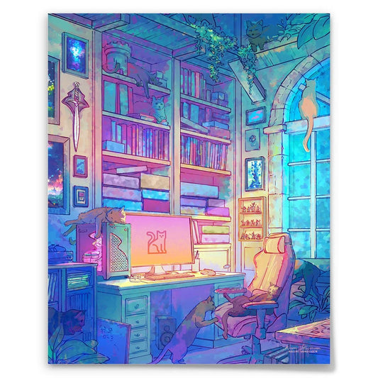 Gamer's Nook - Art Print