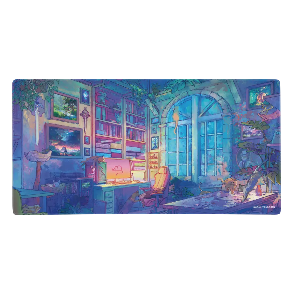 Gamers Nook - Desk & Gaming Playmat