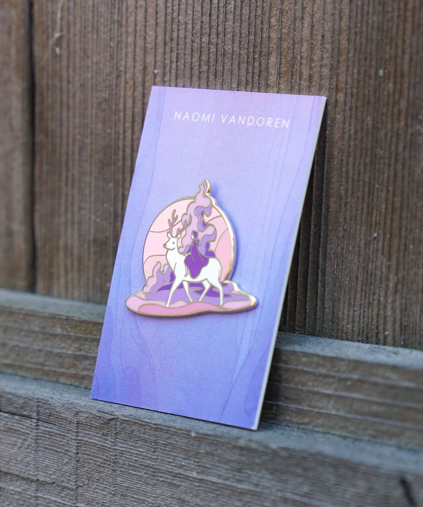 Miles to Go Before I Sleep - Enamel Pin