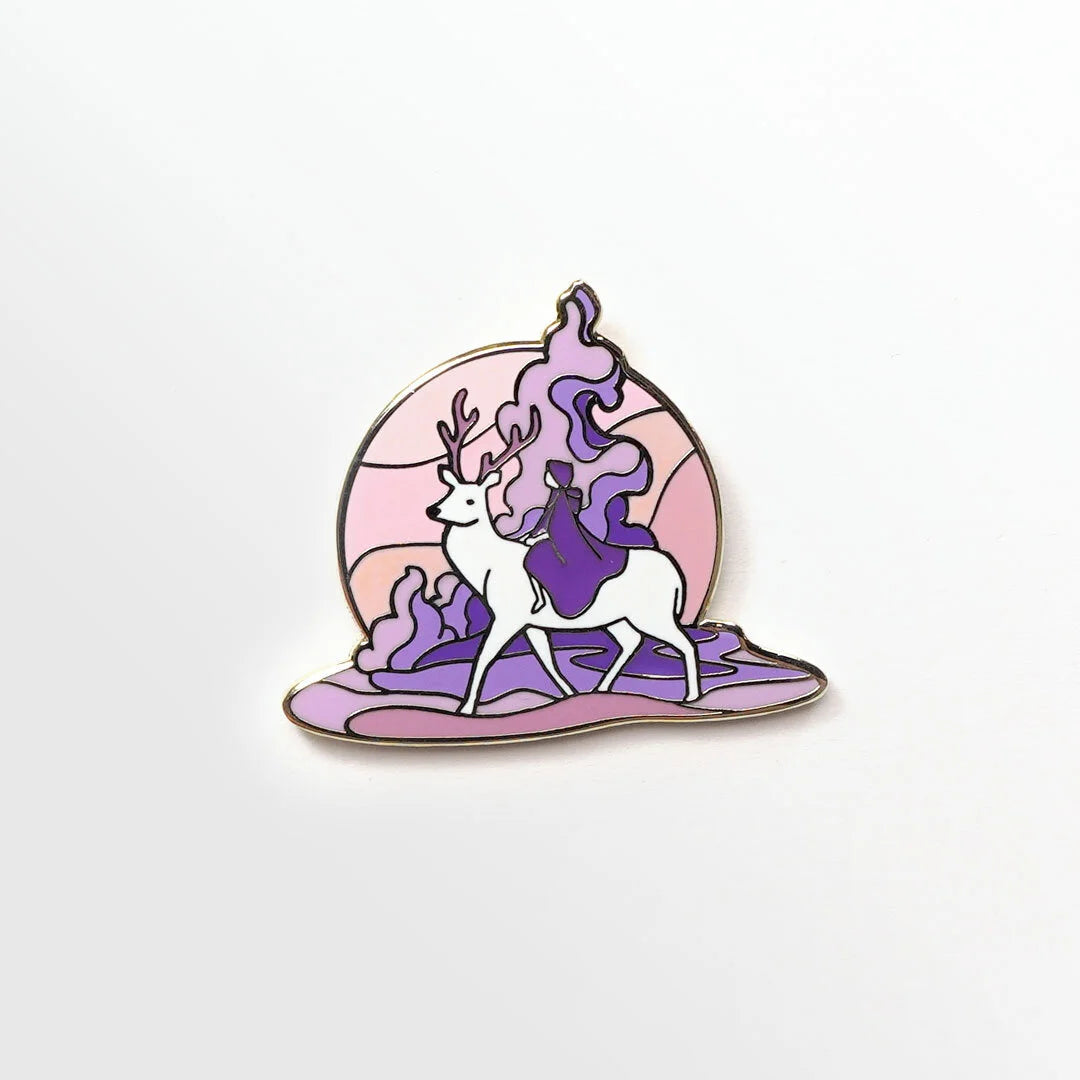 Miles to Go Before I Sleep - Enamel Pin