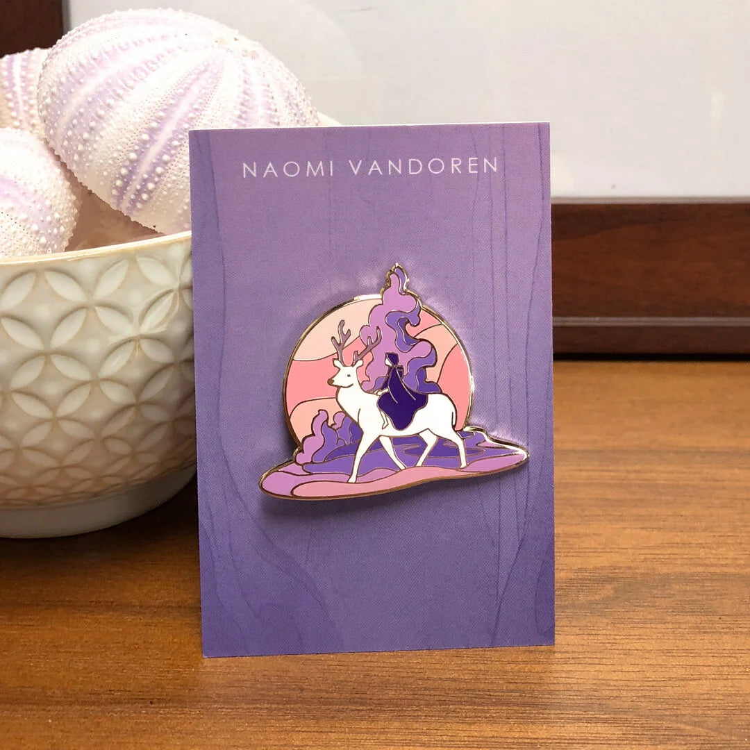 Miles to Go Before I Sleep - Enamel Pin